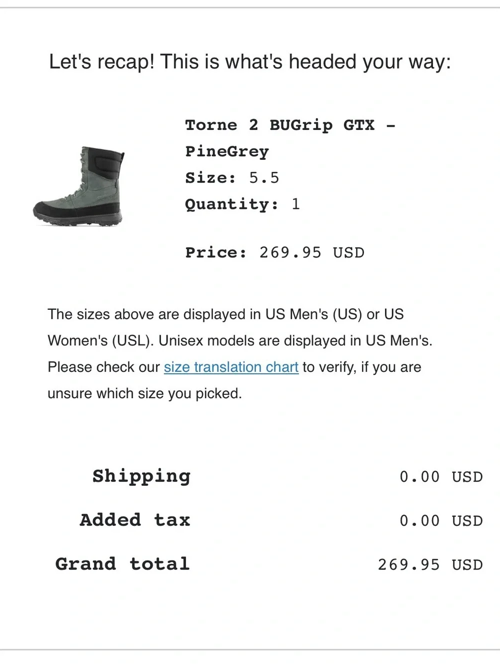 Icebug Torne 2 BUGrip GTX Winter Boots – Pine Grey – US Women’s 5.5
